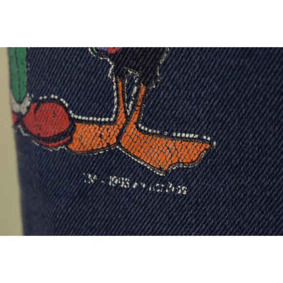 Vintage 90s High Waist Blue Denim Shorts‎ by Jerry Leigh | 30 waist - Picture 8 of 10